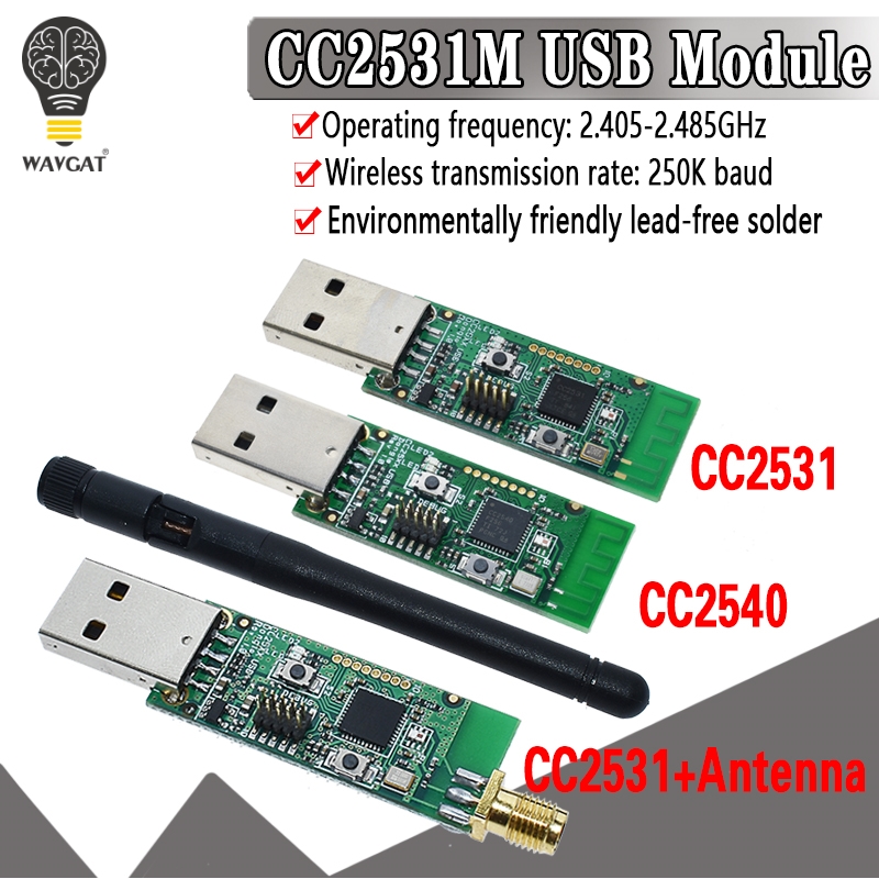 Zigbee Cc2531 - Renifleur sans fil Zigbee CC2531 CC2540,