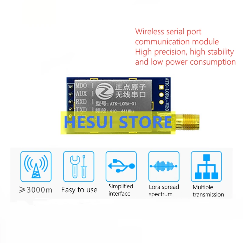 Lora Sx1278 - ATK-LORA-01 module LORA module de communication