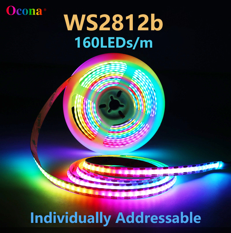 Ws2812B Strip 5V - Bande lumineuse WS2812B IP65 DC5V SPI