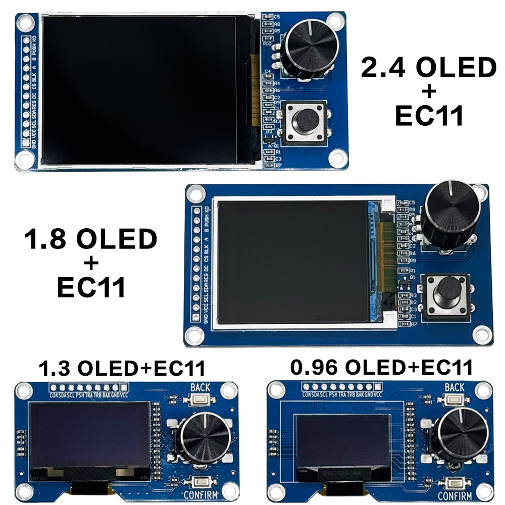 Oled Display 0.96 - Module TFT OLED EC11 avec encodeur