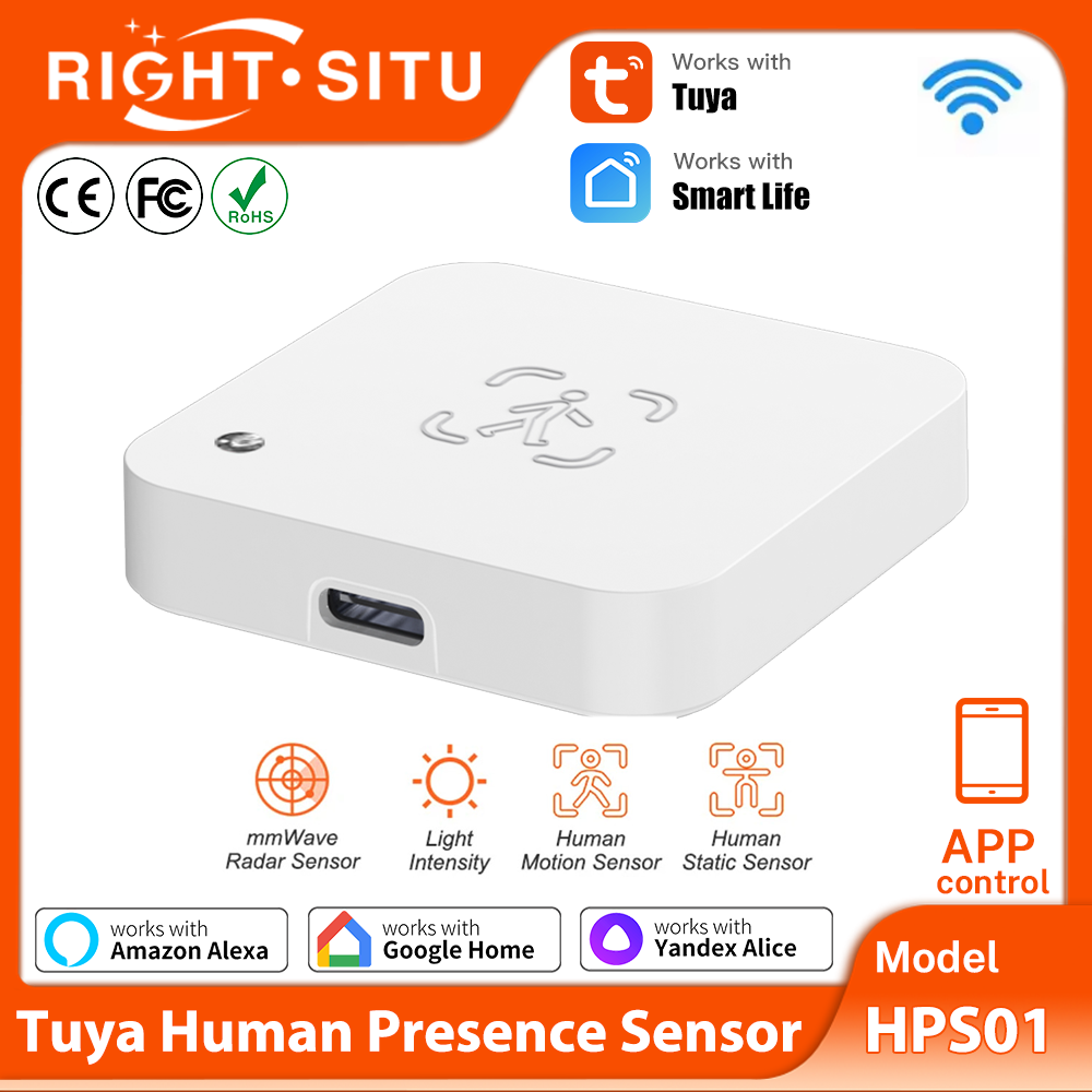 Pir Motion Sensor - Tuya – détecteur de Radar WiFi