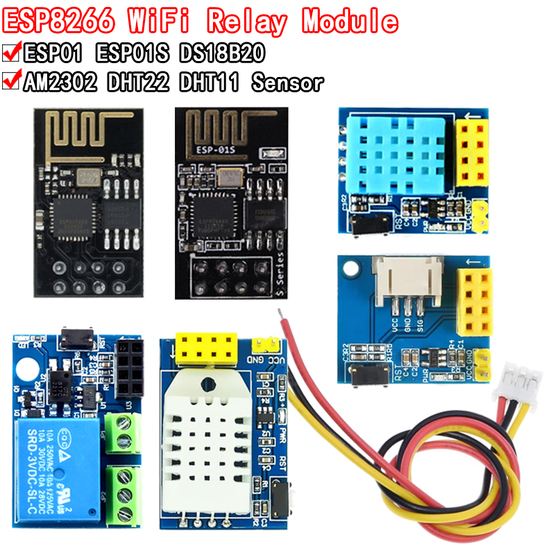 Module de relais WiFi ESP8266  - Dht11 avis et prix
