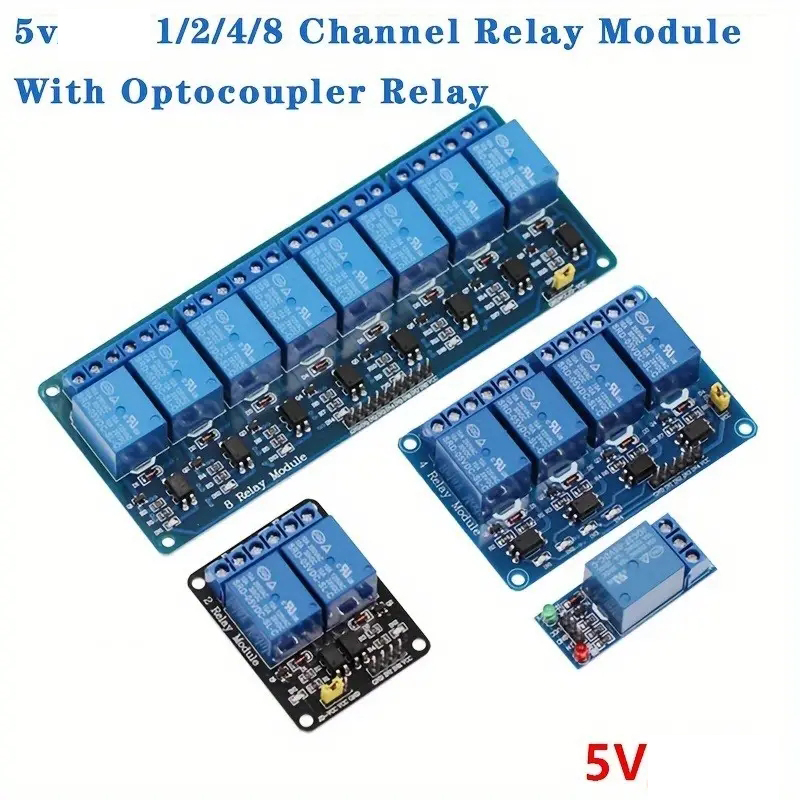 Module de relais 1/2/4/8 canau - Relay Module 4 Channel avis et prix