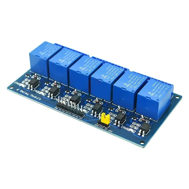 Module de relais 5V 1 2 4 6 8  - Relay Module 4 Channel avis et prix