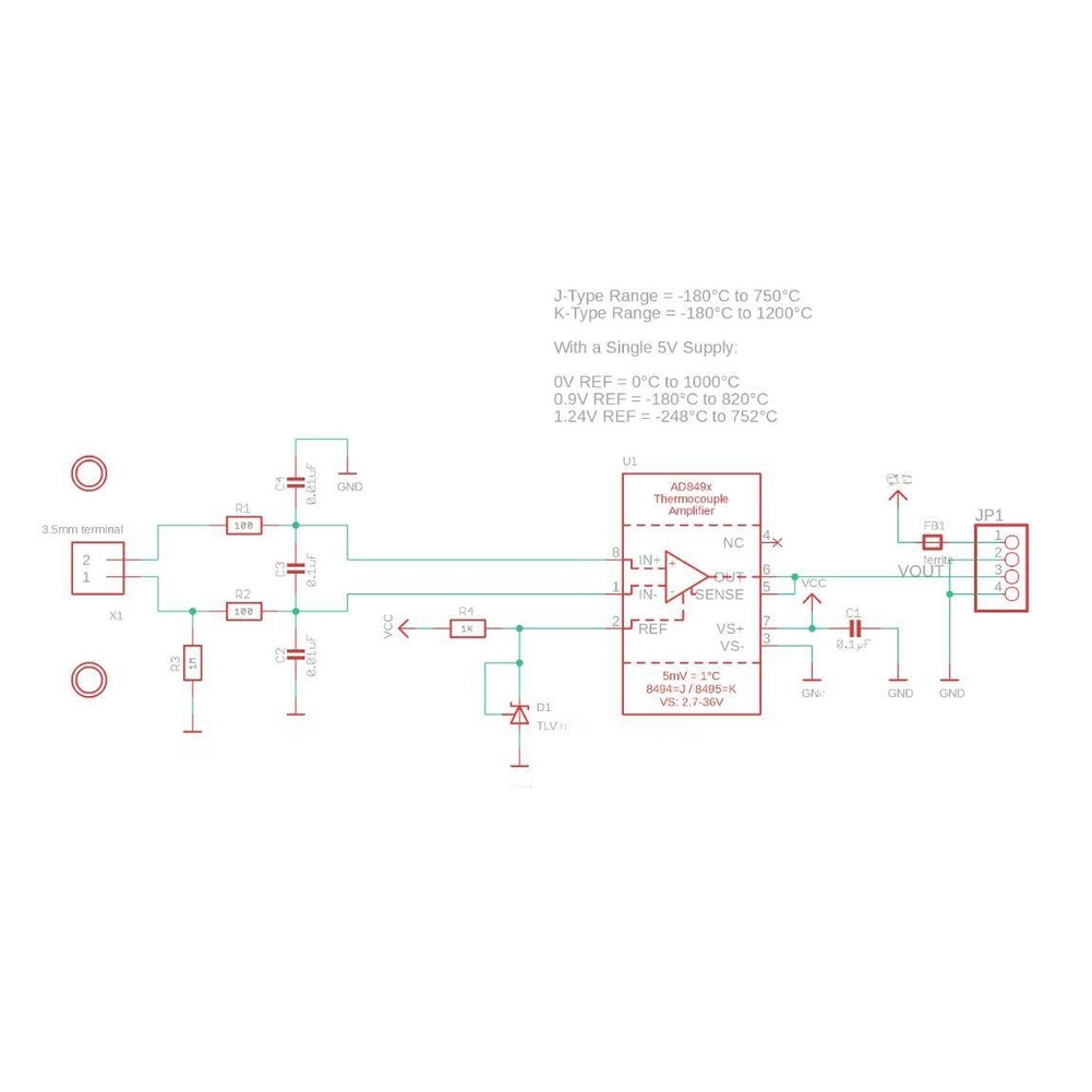 Module de conditionnement du s - Thermocouple Module K Type avis et prix