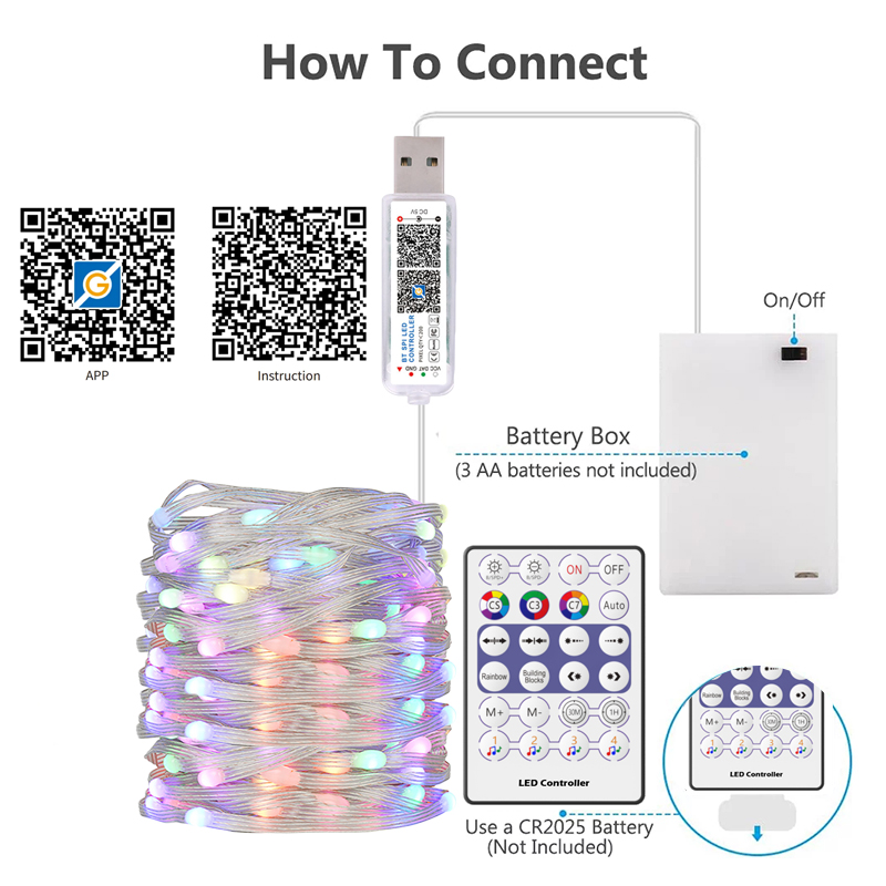 Guirxiété lumineuse intelligen - Ws2812B avis et prix