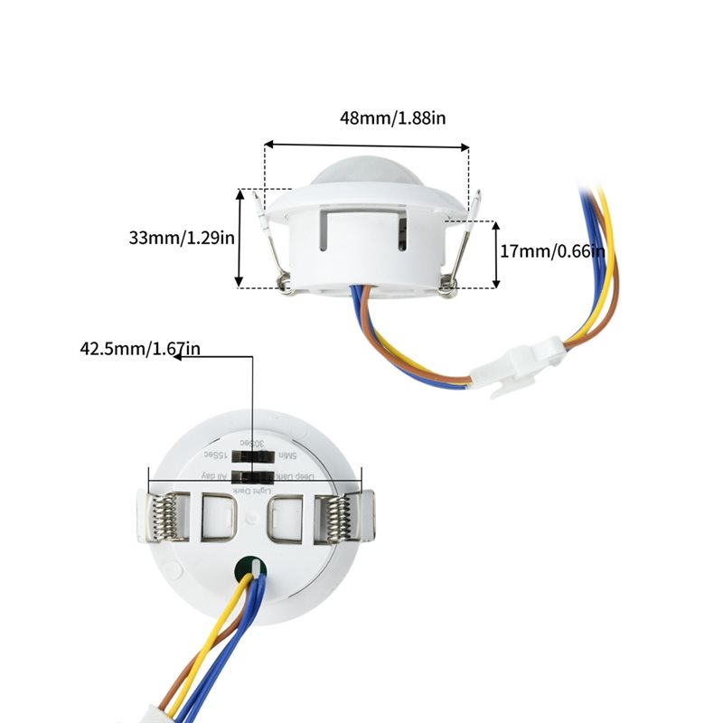 Interrupteur à détecteur de mo - Pir Motion Sensor avis et prix