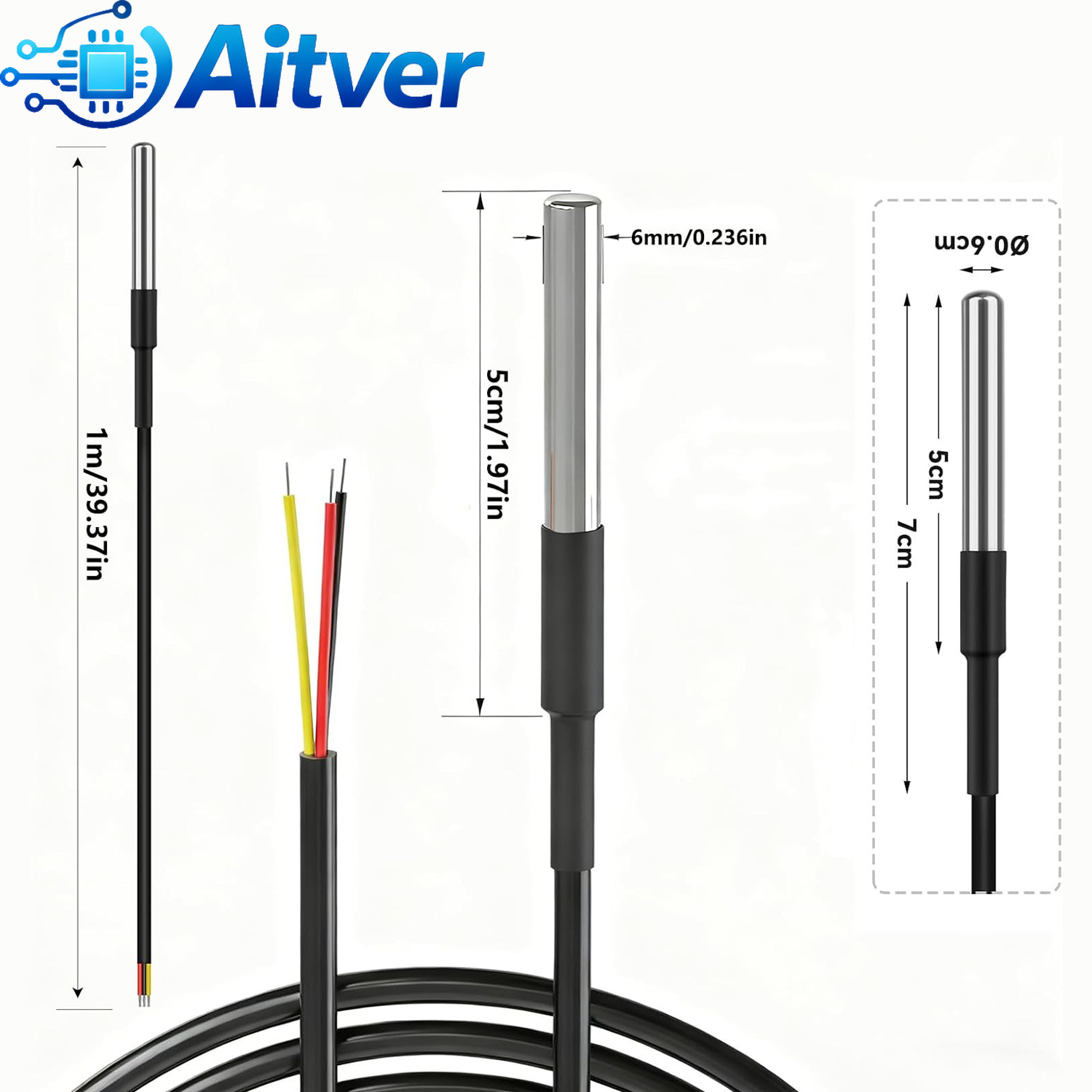 Sonde de capteur de températur - Ds18B20 avis et prix