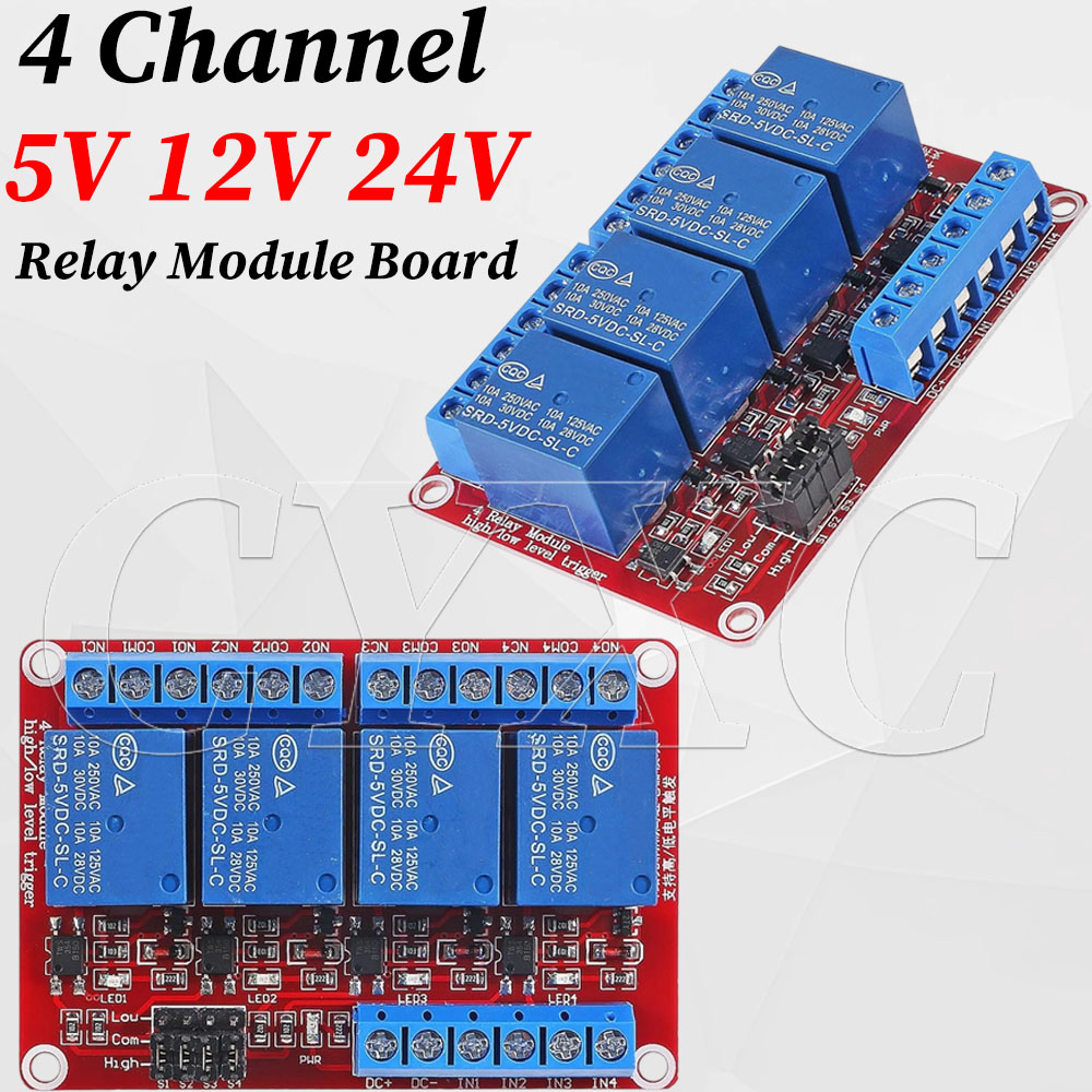 Module de relais 4 canaux 5V 1 - Relay Module 4 Channel avis et prix