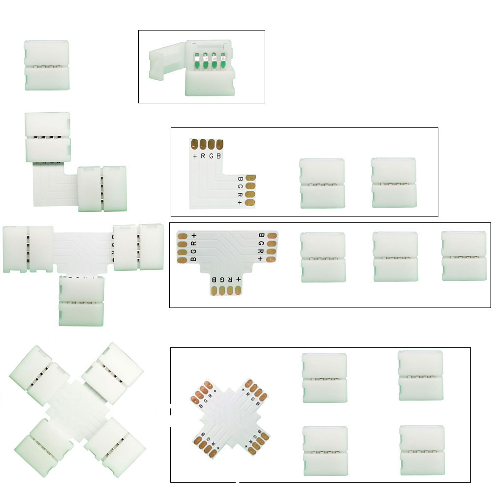 Connecteurs L / T / X 10mm 2/3 - Ws2812B avis et prix